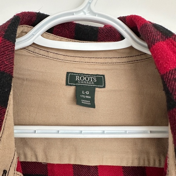 Women’s Plaid Roots Button Down - Picture 3 of 3